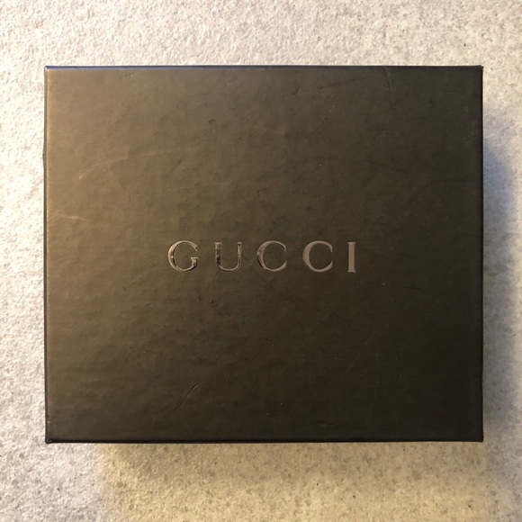 Gucci GG Monogram Bifold Black Leather Wallet - Picture 2 of 9